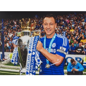 John Terry Signed Chelsea 16x12 Landscape Photo