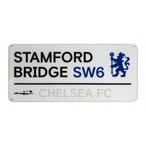 John Terry Signed Chelsea Street Sign