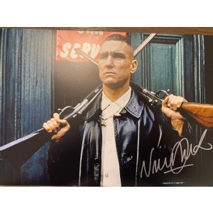 Signed Vinny Jones Lock Stock Photo Poster