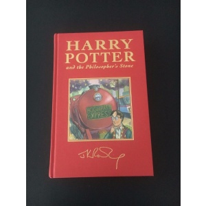 Harry Potter and the Philosopher's Stone UK 1/1 Deluxe signed by JK Rowling