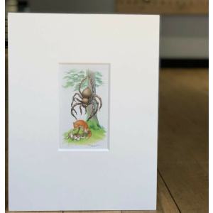 Original Fantastic Beasts Giles Greenfield beautiful vignette watercolour