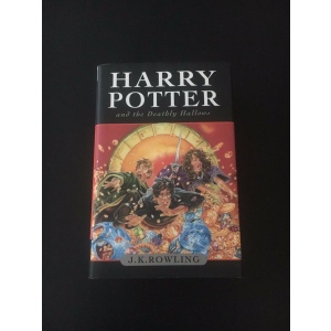 Harry Potter and the Deathly Hallows UK 1/1 HB Signed by JK Rowling. Undedicated