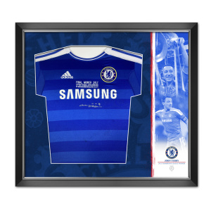 John Terry Signed & Framed Chelsea 2012 Shirt - Front