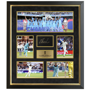 Jofra Archer Signed England Card Display
