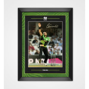 Tymal Mills Signed Southern Brave Photo Frame
