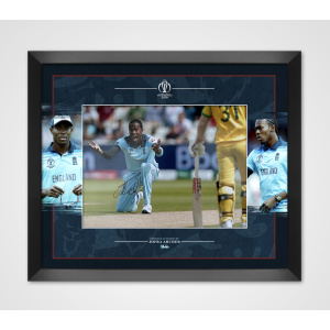 Jofra Archer Signed England Landscape Photo Frame 3