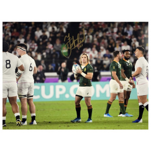 Faf De Klerk Signed 2019 Rugby World Cup Final Photo 1