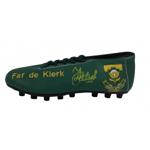 Faf De Klerk Signed Boot