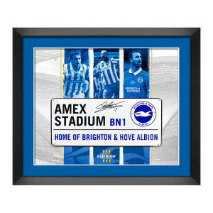 Glenn Murray Signed & Framed Brighton Street Sign - 4
