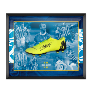 Glenn Murray Signed & Framed Boot - Yellow