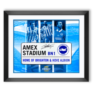 Glenn Murray Signed & Framed Brighton Street Sign - 1