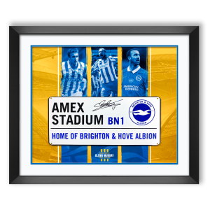 Glenn Murray Signed & Framed Brighton Street Sign - 2