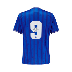 Kerry Dixon Signed Chelsea Shirt 1985 -1987