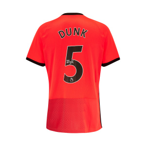 Lewis Dunk Signed Brighton Away 2022/23 Shirt
