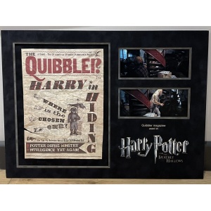 Original Prop Quibbler Full Cover Display Harry Potter And The Deathly Hallows