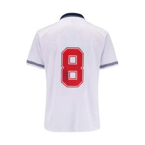 Chris Waddle Signed England Shirt - Italia 90 - number