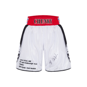 James DeGale Signed Trunks