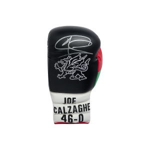 Joe Calzaghe Signed Glove - Black