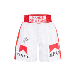 Roberto Duran Signed Trunks