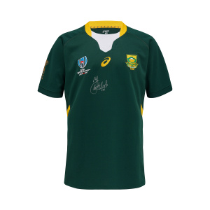 Faf De Klerk Signed South Africa 2019 Rugby World Cup Shirt