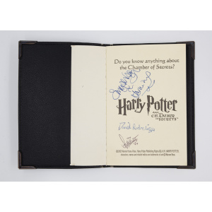 Harry Potter and the Chamber of Secrets signed promotional diary