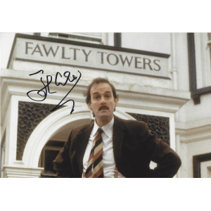 John Cleese Signed Fawlty Towers Photo 1