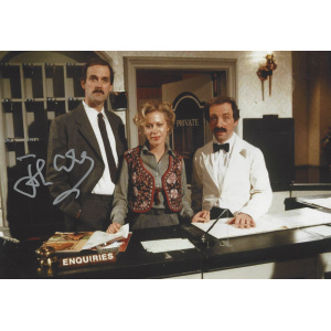 John Cleese Signed Fawlty Towers Photo 2
