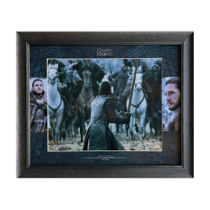 Kit Harington Signed Game of Thrones 16x20 Framed Photo