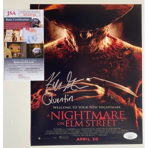 Kyle Gallner- A Nightmare On Elm Street signed 8X10