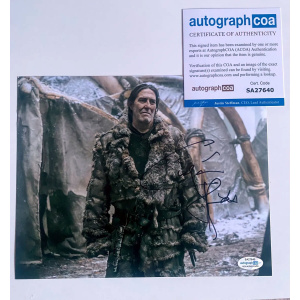 Ciaran Hinds Game of thrones signed 10x8