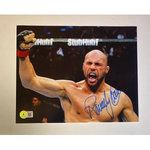 Randy Couture - UFC signed 10x8