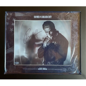 Charlie Hunnam - Sons of Anarchy Signed 11x14 Mounted and Framed
