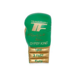 Tyson Fury Signed Glove - Tyson 2 Fast Fury