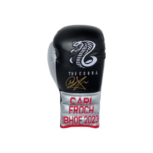 Carl Froch Signed Glove - Cobra
