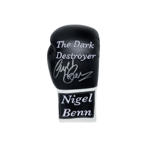 Nigel Benn Signed Glove