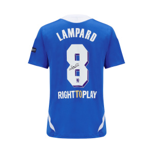 Frank Lampard Signed 2012 Chelsea Shirt