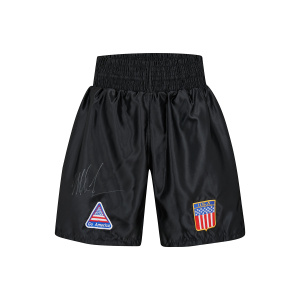 Mike Tyson Signed Trunks 2