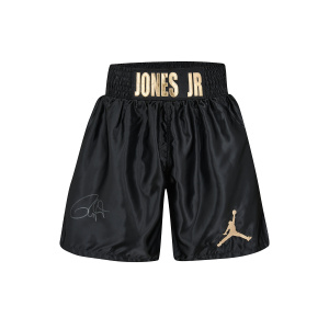 Roy Jones Jr. Signed Trunks - Black