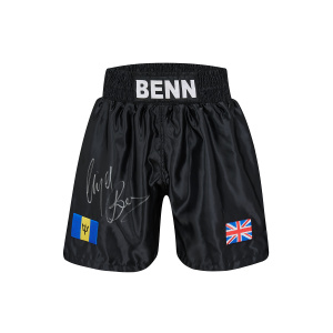 Nigel Benn Signed Trunks 1