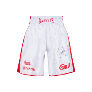 Savannah Marshall Signed Trunks