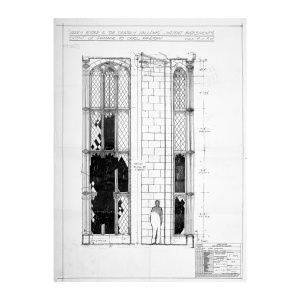 Harry Potter Original Production Used Set Design - Oriel Window