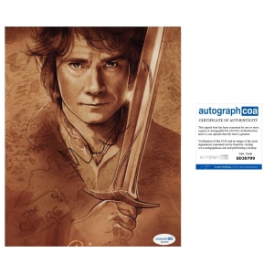 Martin Freeman “The Hobbit” Signed ‘Bilbo Baggins’ 10x8 Photo