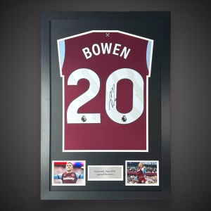 Jarrod Bowen West Ham Hand Signed Shirt