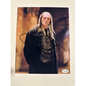 David Bradley “Harry Potter” Signed ‘Argus Filch’ 10x8 Photo