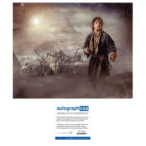 Martin Freeman “The Hobbit” Signed ‘Bilbo Baggins’ 10x8 Photo 3