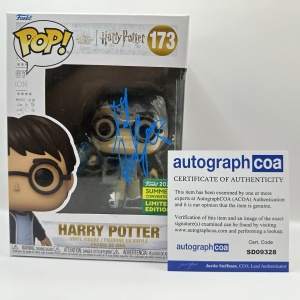 Daniel Radcliffe Harry Potter 173 Signed Funko Pop