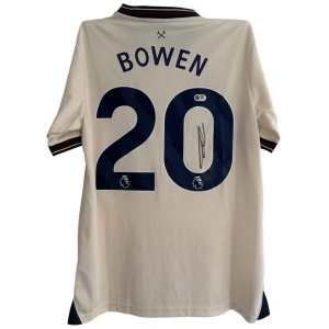 Jarrod Bowen West Ham Signed Shirt *VIDEO PROOF & COA* ACG Authentication